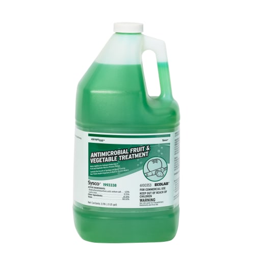 Tratamiento antimicrobiano Keystone para frutas y verduras, 1 galones, 6100353